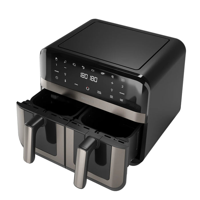 EAN 8435256810271 - Aiwa AFR-9000 Doble 9 L Independiente 2400 W Freidora de aire caliente Negro imagen 3