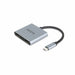 EAN 7640239421400 - DICOTA D32063 estación dock para móvil Tableta/teléfono inteligente/portátil Plata imagen 5