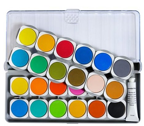 EAN 4087205783248 - Eberhard Faber 578324 pintura a base de agua Negro, Azul, Marrón, Verde, Gris, Naranja, Rosa, Rojo, Turqu imagen 2