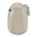 EAN 8017709362102 - Smeg KLF03MLMEU tetera eléctrica 1,7 L 2400 W Beige imagen 4