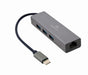 EAN 8716309120494 - Gembird A-CMU3-LAN-01 base para portátil y replicador de puertos USB 3.2 Gen 1 (3.1 Gen 1) Type-C Gris imagen 1
