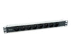 EAN 4015867223154 - Equip 333313 unidad de distribución de energía (PDU) 8 salidas AC 1U Negro, Plata imagen 1