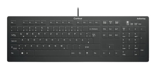 EAN 7061112723181 - Contour Design Active Key AK-C8112-U1-B teclado Médico USB Suizo Blanco imagen 1