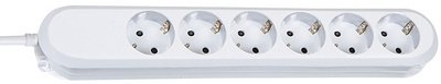EAN 4016514007981 - Bachmann SMART 6x Schuko H05VV-F 3G 1.50mm² 16A/3680W 5m base múltiple 6 salidas AC Blanco imagen 1
