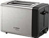 EAN 4242005188659 - Bosch TAT4P420 tostadora 2 rebanada(s) 970 W Negro, Acero inoxidable imagen 1