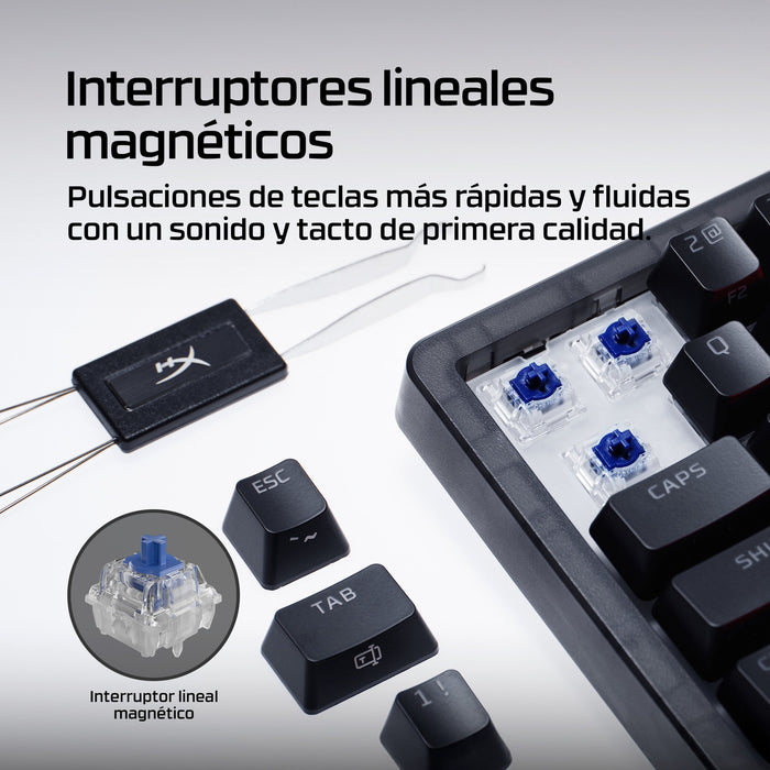 EAN 199251353246 - HyperX Origins 2 65 Pro teclado Negro imagen 8