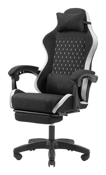 EAN 8435693111085 - Mars Gaming MGC-X Fabric Silla para videojuegos de PC Asiento acolchado Negro, Blanco imagen 5