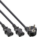 EAN 4043718012886 - InLine 4043718012886 Negro 1,8 m Enchufe tipo F Acoplador C13 2 x imagen 1