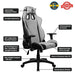 EAN 0850054766267 - Arozzi Soft Fabric | Gaming Chair | Avanti SoftFabric | Light Pilkas Silla gaming Asiento acolchado imagen 7