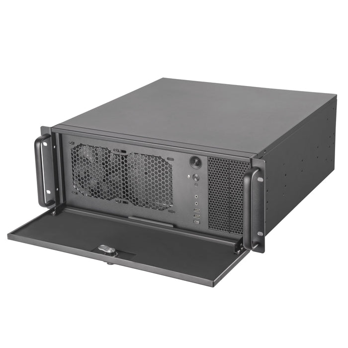 EAN 4710679810492 - Silverstone RM42-502 Estante Negro imagen 2