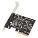 EAN 4710679811444 - Silverstone ECU07 tarjeta y adaptador de interfaz Interno USB 3.2 Gen 2x2 Type-C imagen 13