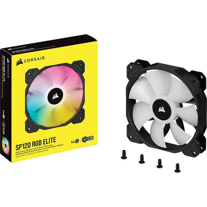 EAN 840006636649 - Corsair SP120 RGB ELITE Carcasa del ordenador Ventilador 12 cm Negro 1 pieza(s) imagen 10