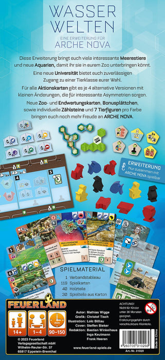 EAN 4260705310293 - Asmodee Arche Nova: Wasserwelten Expansión de juego de mesa Estrategia imagen 3