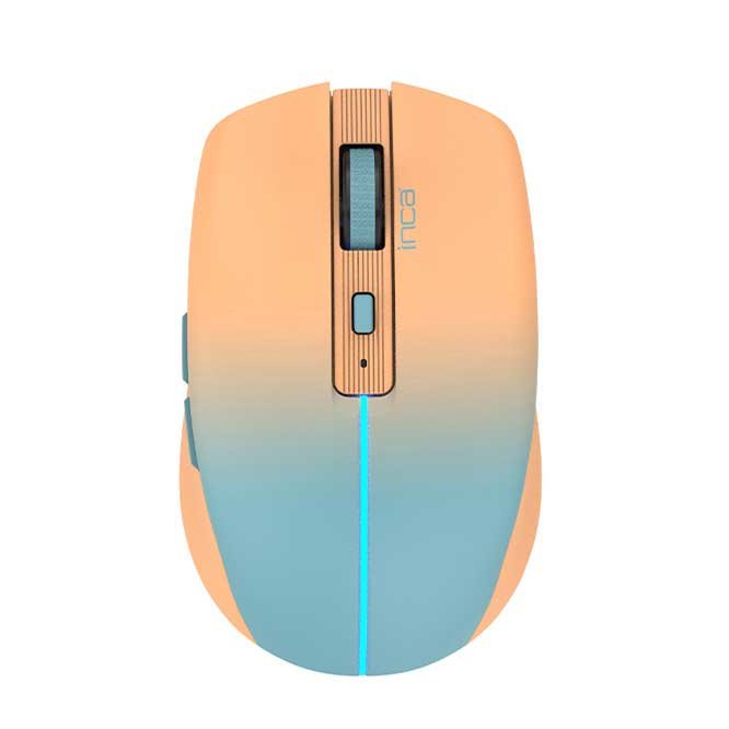 EAN 8681949014109 - Inca IWM-511RT ratón Oficina mano derecha RF Wireless + Bluetooth + USB Type-C Óptico 1600 DPI imagen 1