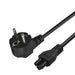EAN 5901986046912 - Savio Strom IEC 60320 C5 CEE 7/7 Sort 3m Stromkabel Negro C5 acoplador Enchufe tipo C imagen 2