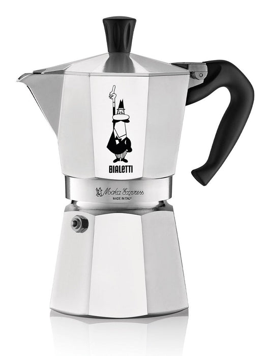 EAN 8006363011631 - Bialetti Moka Express Cafetera italiana 0,3 L Aluminio, Negro imagen 2