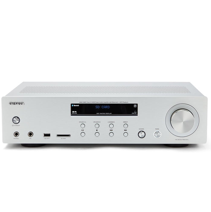 EAN 8435256897517 - Aiwa AMU-120BTSL amplificador de audio 2.0 canales Hogar Gris imagen 4