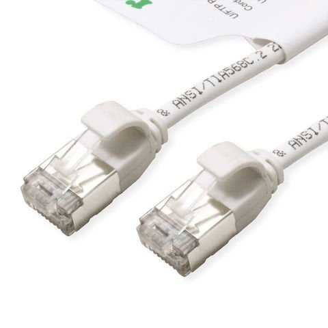 EAN 7630049624214 - ROLINE GREEN 21.44.1699 cable de red Blanco 0,3 m Cat6a U/FTP (STP) imagen 1