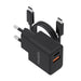 EAN 8435739905470 - AISENS ASCH-20W2P084-BK cargador de dispositivo móvil Teléfono móvil, Smartphone, Cámara digital, Univers imagen 1