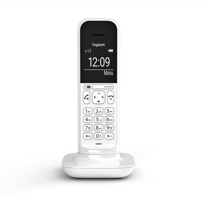 EAN 4250366858302 - Gigaset CL390 Teléfono DECT/analógico Identificador de llamadas Blanco imagen 2