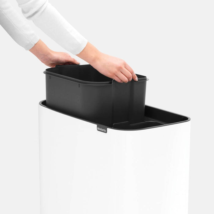 EAN 8710755313547 - Brabantia 313547 papelera 34 L Rectangular Plástico Blanco imagen 10