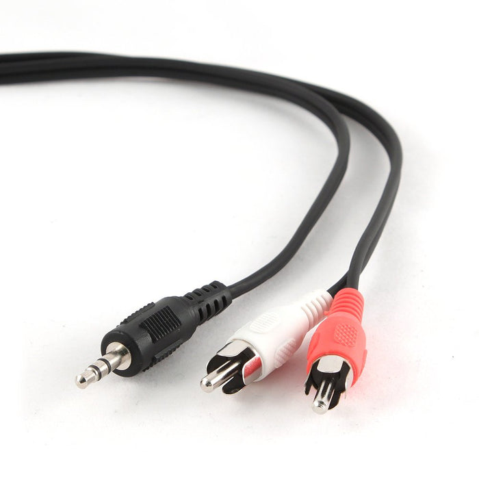 EAN 8716309025928 - Gembird 5m, 3.5mm/2xRCA, M/M cable de audio 3,5mm Negro, Rojo, Blanco imagen 5