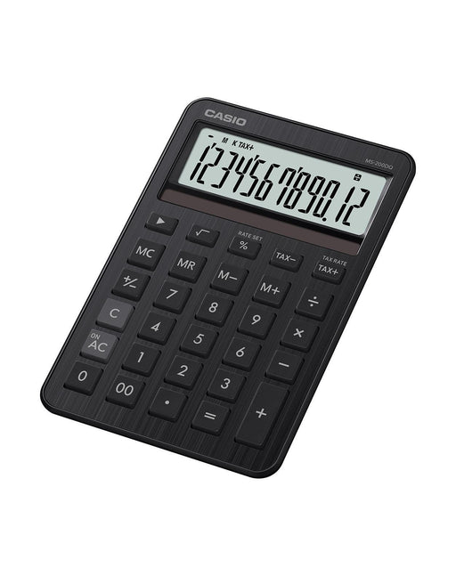 EAN 4549526620966 - Casio MS-200DQ calculadora Escritorio Calculadora básica Negro imagen 2