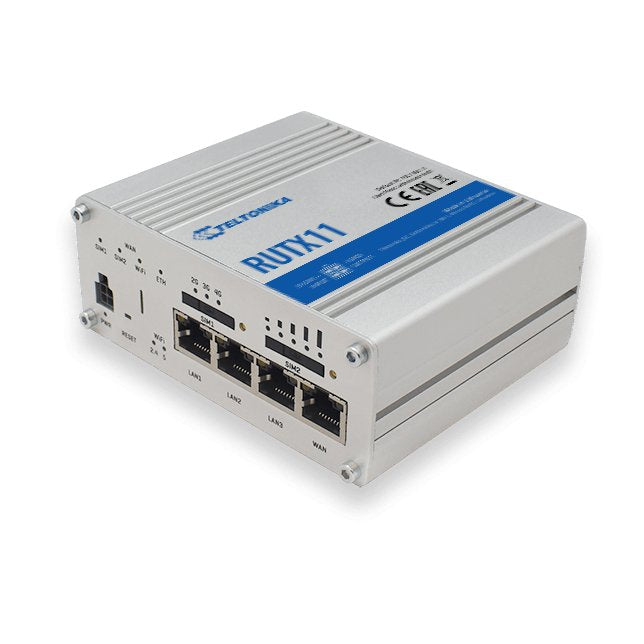 EAN 4779027312378 - Teltonika RUTX11 router inalámbrico Gigabit Ethernet Doble banda (2,4 GHz / 5 GHz) 4G Gris imagen 1