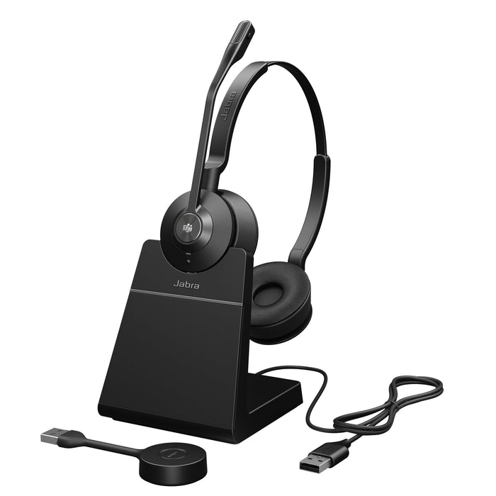 EAN 5706991025651 - Jabra Engage 55 Auriculares Inalámbrico Diadema Oficina/Centro de llamadas Negro, Titanio imagen 1