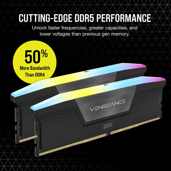 EAN 840006676638 - Corsair Vengeance RGB CMH48GX5M2B6000C30 módulo de memoria 48 GB 2 x 24 GB DDR5 288-pin DIMM imagen 7