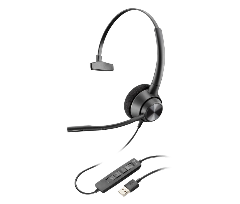 EAN 0017229169029 - HP Poly EncorePro 310 Monaural USB-A Headset TAA Alámbrico Diadema Oficina/Centro de llamadas USB tipo A  imagen 3