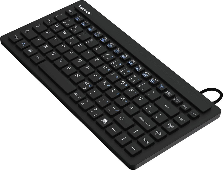 EAN 4250078165781 - KeySonic KSK-3230IN (US) teclado Industrial USB QWERTY Inglés de EE. UU. Negro imagen 1