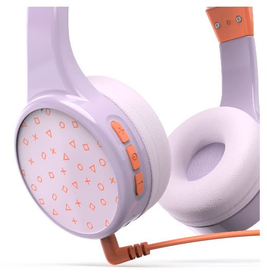 EAN 4047443514493 - Hama Teens Guard II Auriculares Inalámbrico Diadema Llamadas/Música USB Tipo C Bluetooth Naranja, Púrpura imagen 6