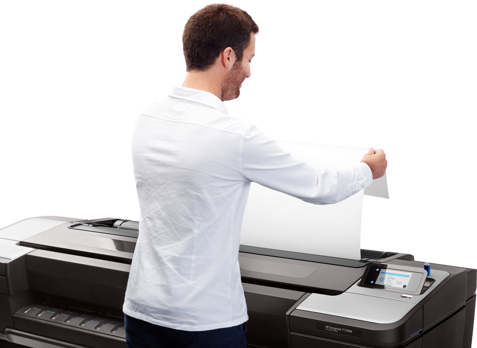 EAN 0191628122134 - HP Designjet T1700dr 44-in Printer impresora de gran formato Inyección de tinta térmica Color 2400 x 1200 imagen 15