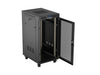 EAN 5901969447903 - Lanberg FF01-6824-23BL armario rack 24U Rack o bastidor independiente Negro imagen 5