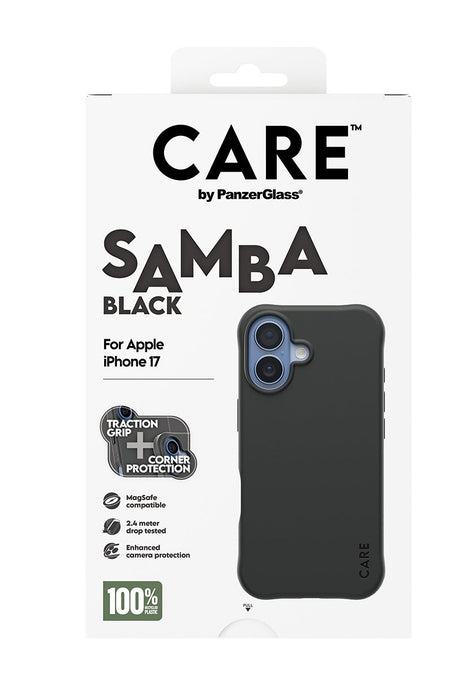 EAN 5715685027079 - PanzerGlass CARE™ by ® Samba Case Black w. MagSafe iPhone 17 funda para teléfono móvil Negro imagen 3
