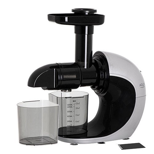 EAN 5905575900999 - Adler AD 4131 exprimidor Exprimidor lenta 150 W Negro, Acero inoxidable imagen 3