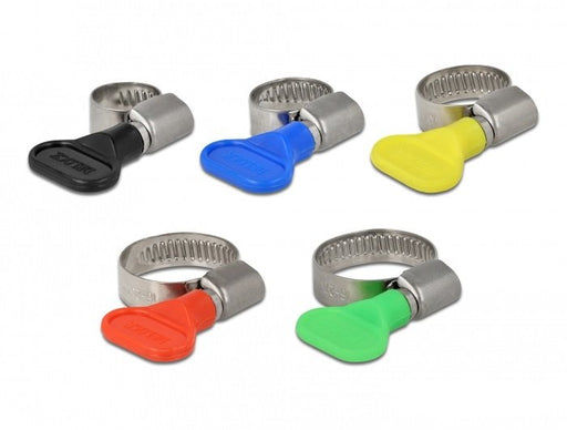EAN 4043619194605 - DeLOCK 19460 abrazadera Multicolor Abrazadera con tornillo sin fin imagen 1