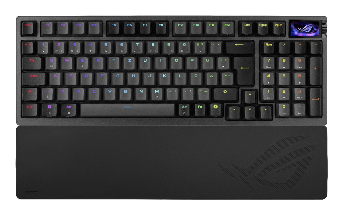 EAN 4711636009126 - ASUS ROG Azoth 96 HE teclado Juego USB + RF Wireless + Bluetooth QWERTZ Negro imagen 1