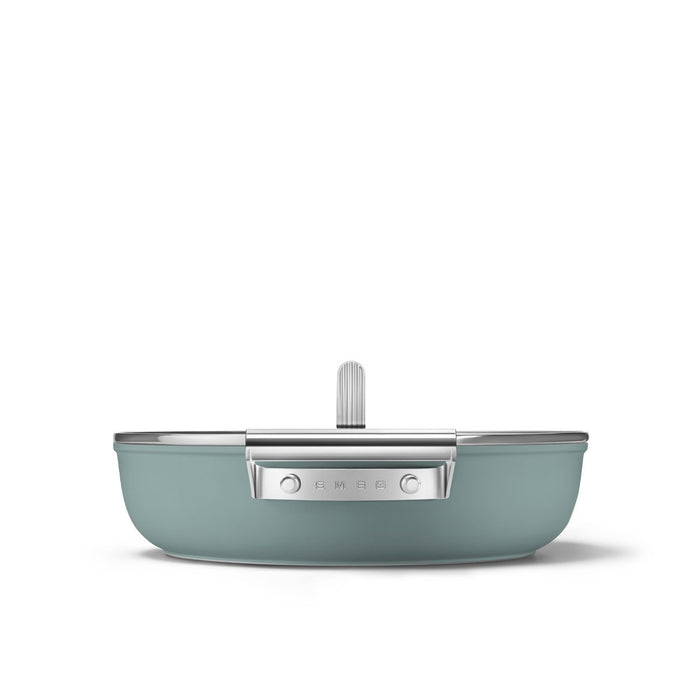 EAN 8017709356118 - Smeg DPF2812EGM batería de cocina Verde Aluminio, Acero inoxidable 4,3 L 28 cm imagen 3