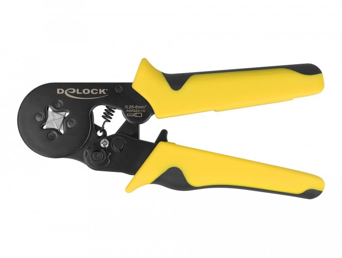 EAN 4043619905584 - DeLOCK 90558 crimpadora Negro, Amarillo imagen 3