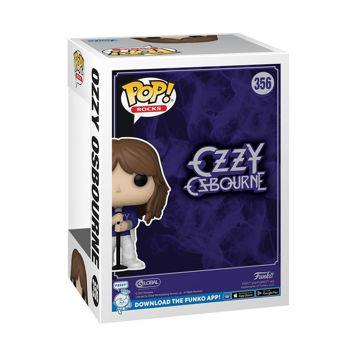 EAN 0889698726078 - FUNKO POP! Ozzy Osbourne in White Fringe Outfit imagen 3