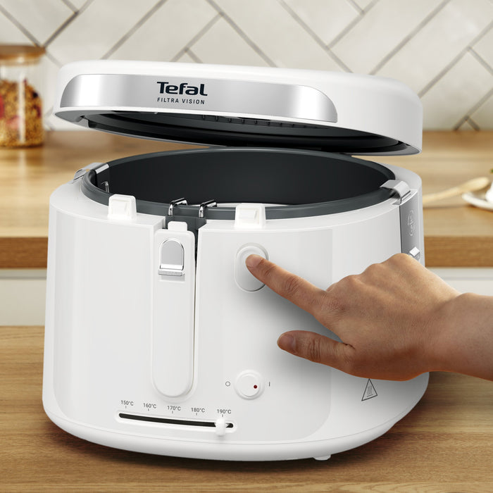 EAN 3045387296254 - Tefal Filtra Vision FF2541E0 freidora Sencillo 2,1 L Independiente 1900 W Blanco imagen 12
