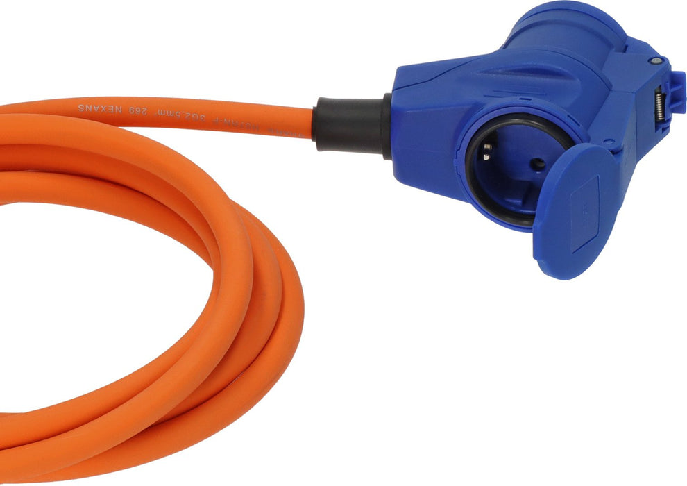 EAN 4007123702008 - Brennenstuhl 1132920325 base múltiple 1,5 m 1 salidas AC Exterior Naranja imagen 5