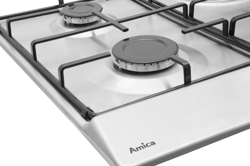 EAN 5906006211288 - Amica PGA6100BPR hobs Acero pulido Integrado 59 cm Encimera de gas 4 zona(s) imagen 5