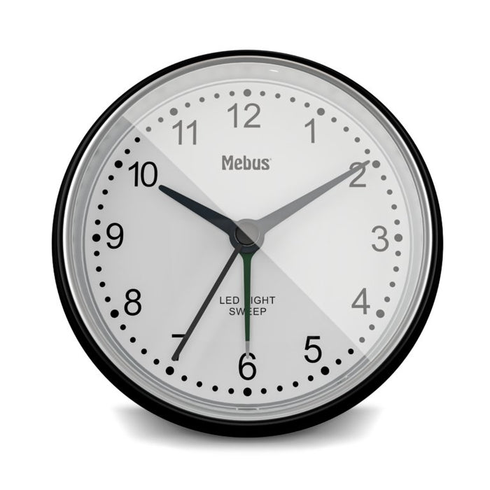 EAN 4007218258069 - Mebus 25806 despertador Reloj despertador analógico Negro, Blanco imagen 1