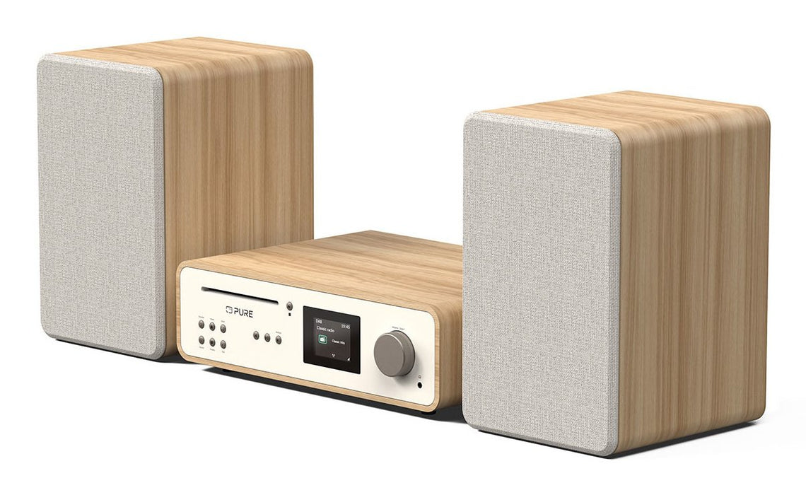 EAN 759454301293 - Pure 252807 sistema de audio para el hogar Microcadena de música para uso doméstico 50 W Roble, Blanco imagen 2