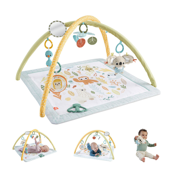 EAN 0194735382286 - Fisher-Price JMN74 gimnasio para bebé y tapete de juego Tela, Plástico Multicolor Gimnasio para bebés imagen 1