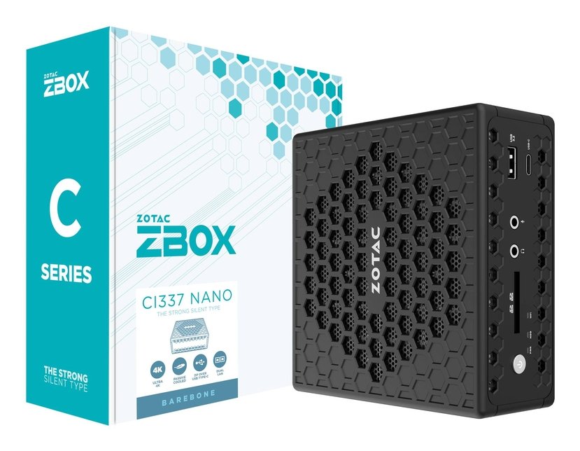 EAN 4895173626685 - Zotac ZBOX CI337 nano 0.9L sized PC Negro N100 3,4 GHz imagen 7