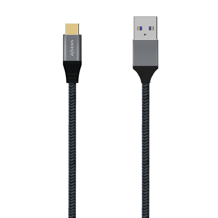 EAN 8436574707243 - AISENS A107-0630 cable USB USB 3.2 Gen 2 (3.1 Gen 2) 0,5 m USB C USB A imagen 1